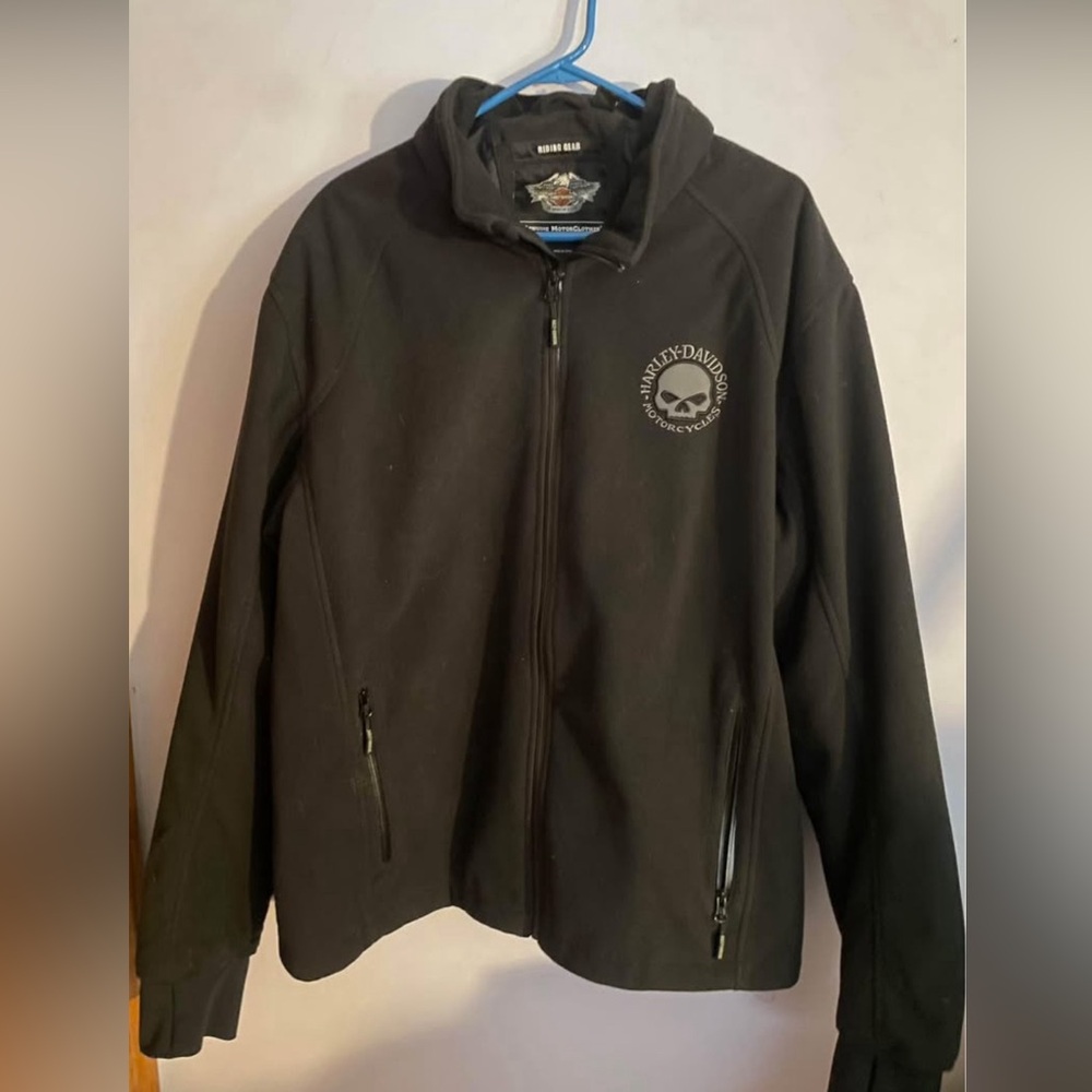 Harley Davidson Willie G Fleece Riding Jacket with Hood 2XL